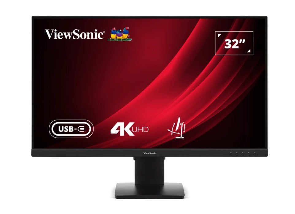 ViewSonic 32" VG 4K SuperClear VA, USB-C, DP, Height Adjust,  3y Advance Replacement, Business Pro Monitor,3YARW