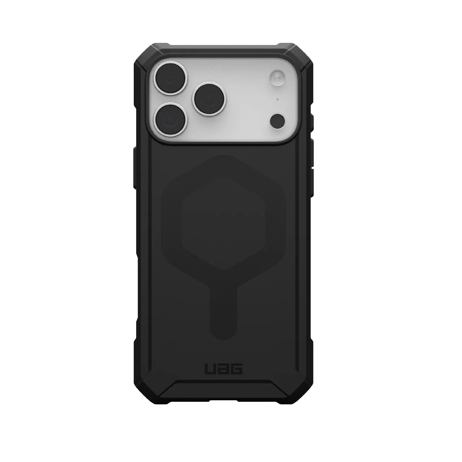 UAG Essential Armor MagSafe Apple iPhone 17 Pro (6.3") Rugged Case - Black (114540114040), 15ft. Drop Protection (4.6M), Lightweight, 10 Year Warranty