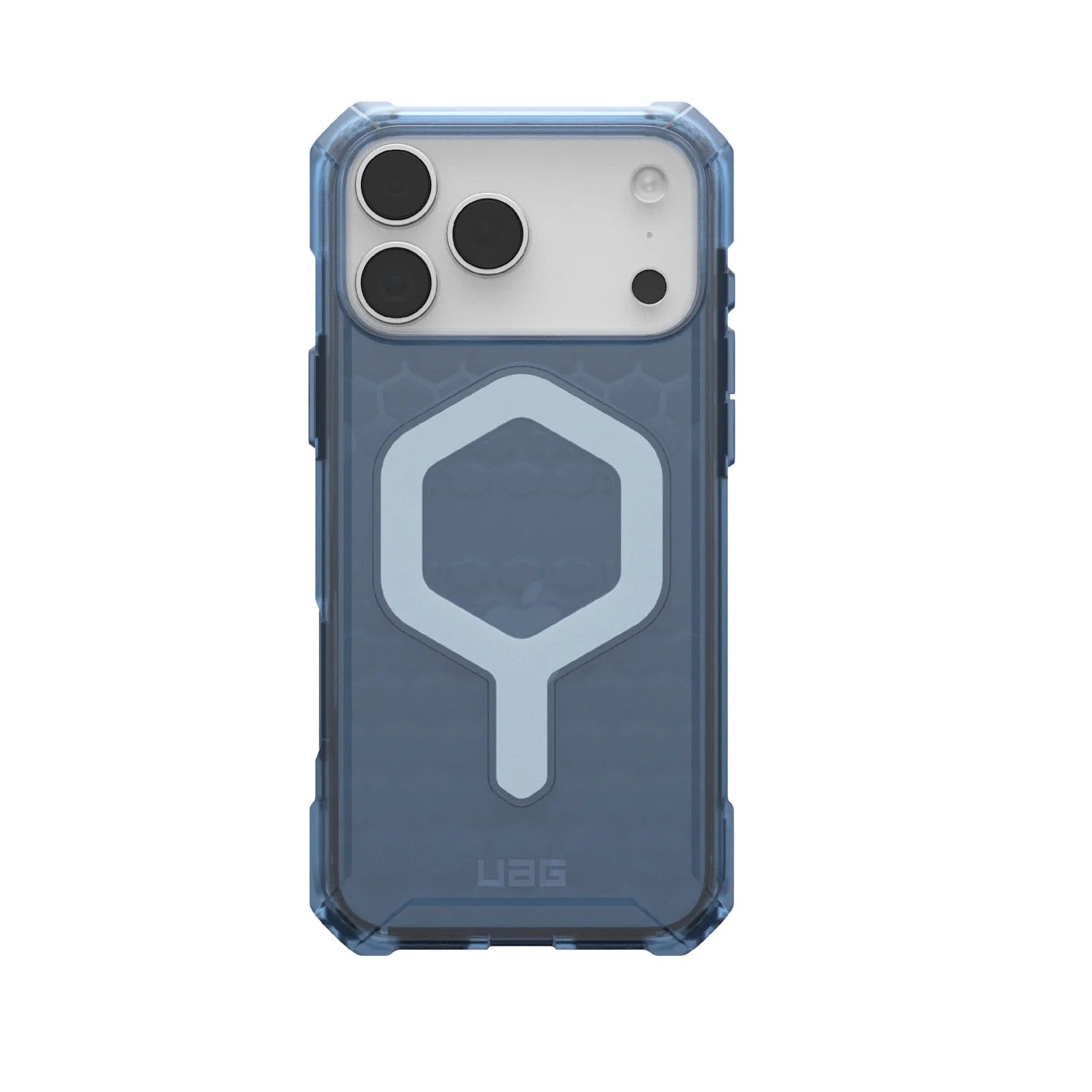 UAG Essential Armor MagSafe Apple iPhone 17 Pro (6.3") Rugged Case - Cloud Blue (114540114151), 15ft. Drop Protection (4.6M), 10 Year Warranty
