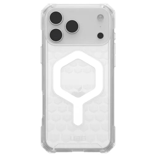UAG Essential Armor MagSafe Apple iPhone 17 Pro (6.3") Rugged Case - Frosted Ice (1145401X0243), 15ft. Drop Protection (4.6M), 1 Year Warranty