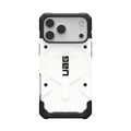 UAG Pathfinder MagSafe Apple iPhone 17 Pro (6.3") Rugged Case - White (114548114141), 18ft Drop Protection (5.5M), Impact Resistance,10 Years Warranty