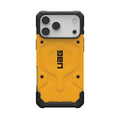 UAG Pathfinder MagSafe Apple iPhone 17 Pro (6.3") Rugged Case - Heritage Yellow (114548118282), 18ft. Drop Protection (5.5M), 10 Years Warranty