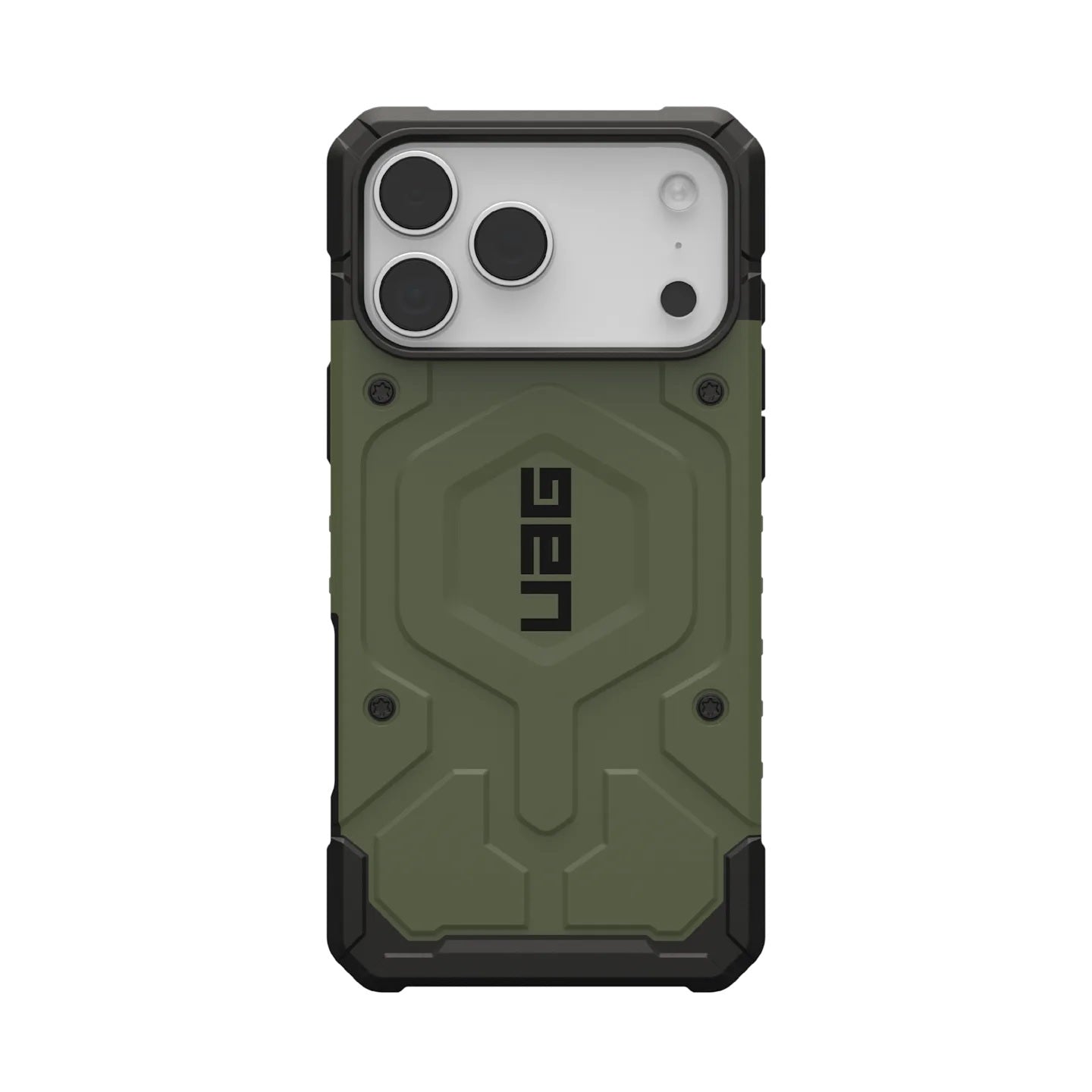 UAG Pathfinder MagSafe Apple iPhone 17 Pro Max (6.9") Rugged Case - Olive (114549117272), 18ft. Drop Protection (5.4M), 10 Years Warranty
