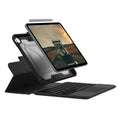 UAG Apple iPad (11.0") 11th Gen (A16) / iPad 10th Gen (10.9") Bluetooth Keyboard with Trackpad  Backlit Keys Rugged Case-Black /Ash - 1 Year Warr