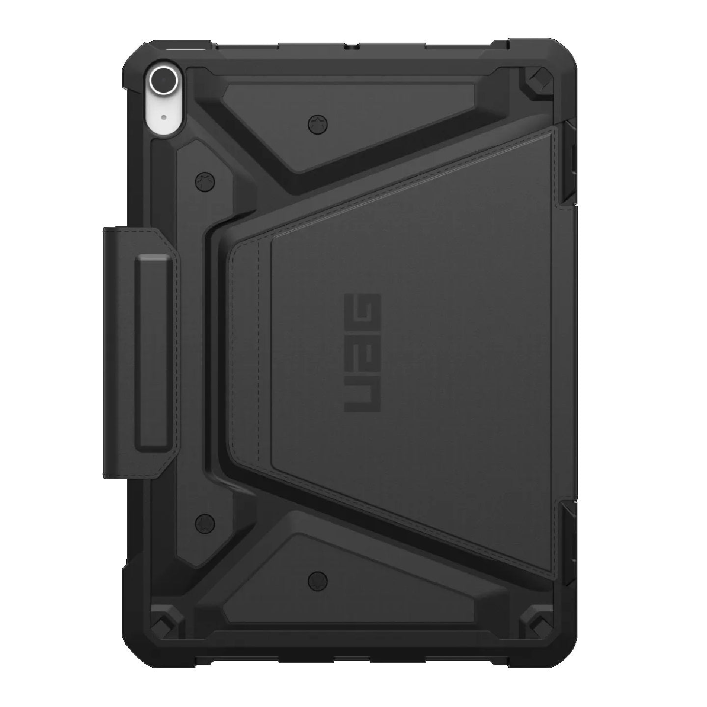 UAG Metropolis SE Apple iPad Air (11") (M3/M2) (7th/6th Gen) Folio Rugged Case - Black (124473114040), DROP+ Military Standard, 10 Years Warranty