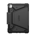 UAG Metropolis SE Apple iPad Pro (11") (M5/M4) (6th/5th Gen) Folio Rugged Case - Black (124475114040), DROP+ Military Standard, 10 Years Warranty