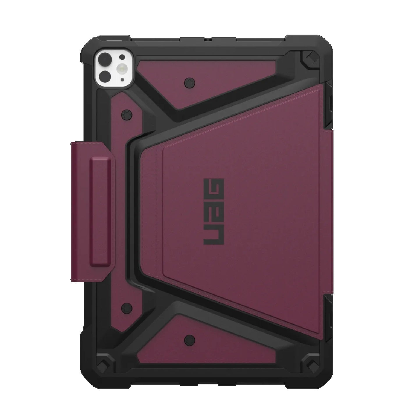 UAG Metropolis SE Apple iPad Pro (11") (M5/M4) (6th/5th Gen) Folio Rugged Case - Bordeaux (124475119049), DROP+ Military Standard, 10 Years Warranty
