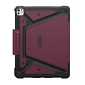 UAG Metropolis SE Apple iPad Pro (13") (M5/M4) (8th/7th Gen) Folio Rugged Case - Bordeaux (124476119049), DROP+ Military Standard, 10 Years Warranty