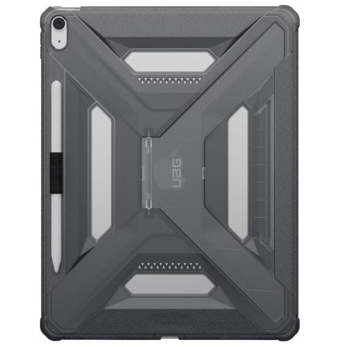 UAG Scout Plus Apple iPad Air (13.0") (2nd Gen/1st Gen) Case - Ash (124494113131), Slim, Soft-Touch, Built-in kickstand, Pencil Holder,1 Year Warranty