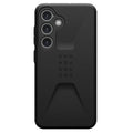 UAG Civilian Samsung Galaxy S24 5G (6.2") Rugged Case - Black (214437114040), 20ft. Drop Protection (6M), Raised Screen Surround,10 Years Warranty