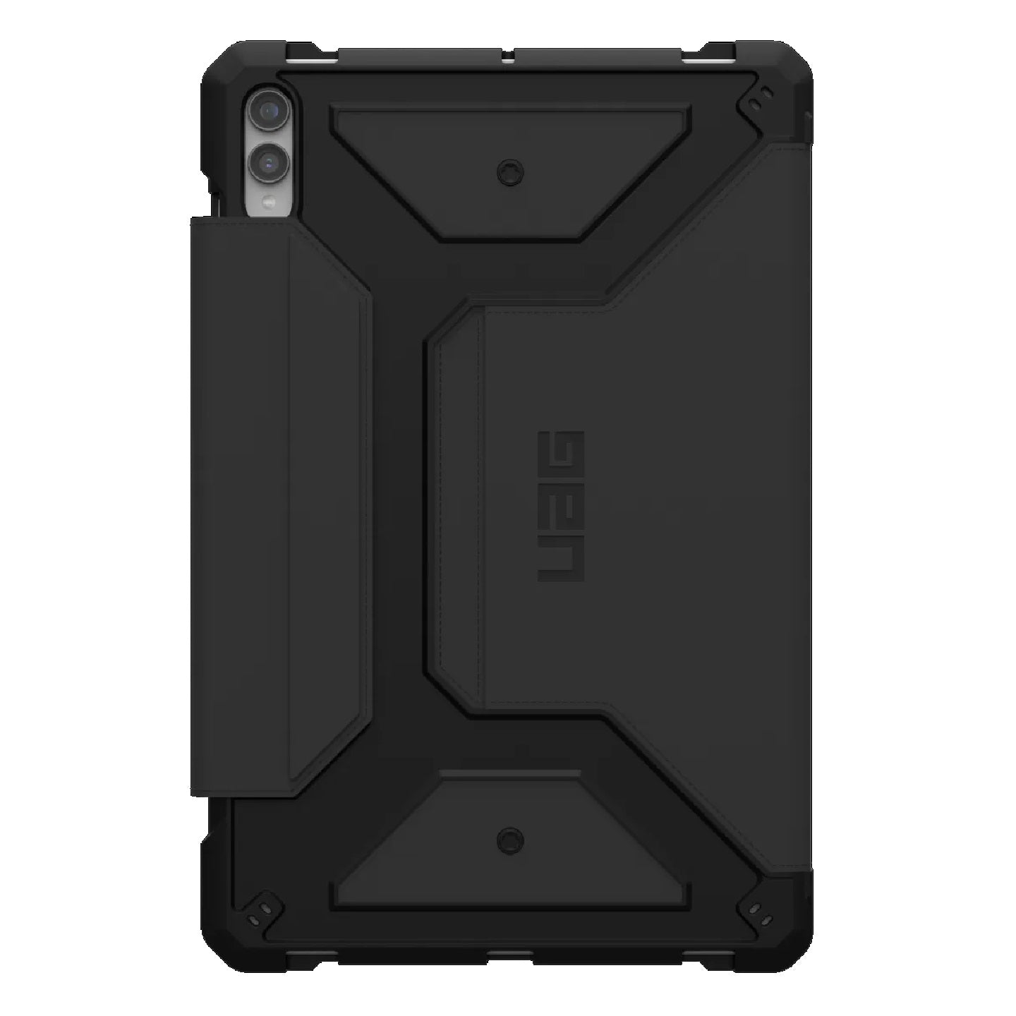 UAG Metropolis SE Samsung Galaxy Tab S10+/Tab S9+ (12.4") Folio Rugged Case - Black (224340114040), DROP+ Military Standard, 10 Years Warranty