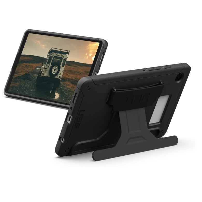 UAG Scout Samsung Galaxy Tab A11+ (11") with Kickstand  Handstrap Rugged Case - Black (224459114040), DROP+ Military Standard, 1 Years Warranty