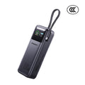Pisen Bolt 20k mAh 130W Laptop PowerBank - CCC Certified, Fast Charging, Digital Display, 3 Devices, Air Travel Friendly, 2 Year Warranty