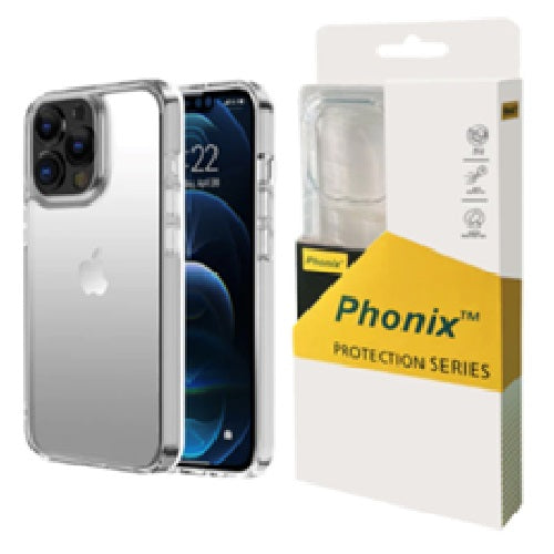 Phonix Apple iPhone 17e /  iPhone 16e/ iPhone 15/ iPhone 14/ iPhone 13 (6.1") Clear Rock Shockproof Case - Ultra-thin, Lightweight ,10 Years Warranty