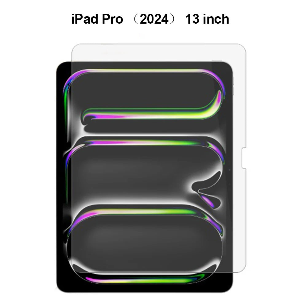 USP Apple iPad Pro (13.0") (M5,M4) Tempered Glass Screen Protector : Full Coverage, 9H Hardness, Bubble-free, Anti-fingerprint, 3 Years Warranty