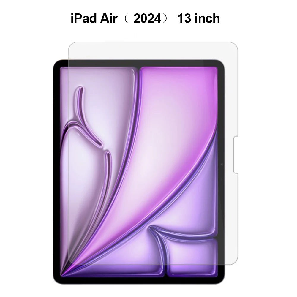 USP Apple iPad Air (13") (M3) Tempered Glass Screen Protector : Full Coverage, 9H Hardness, Bubble-free, Anti-fingerprint, 3 Years Warranty
