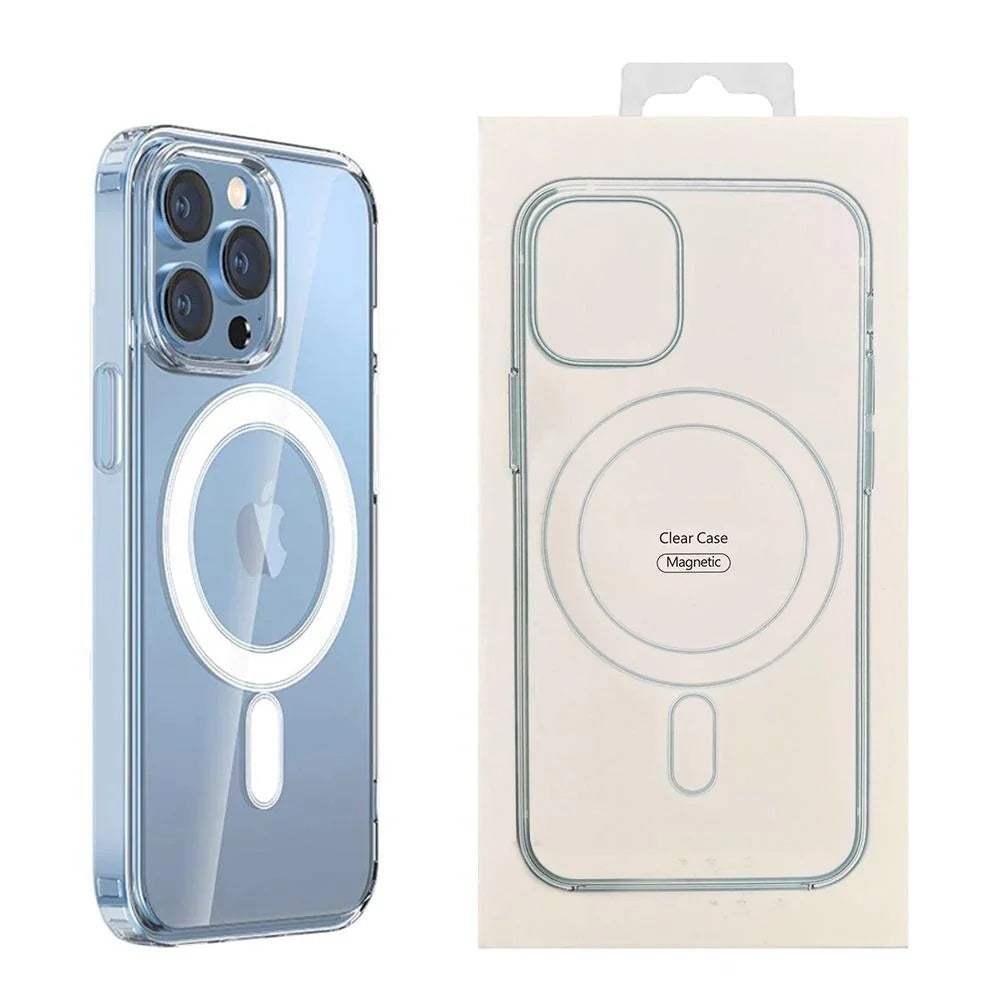 USP Apple iPhone 17 Pro Max (6.9") Clear Case with MagSafe - Crystal Clear, Slim, Non-Slip,Scratch Resistant,Magnetic, 3 Years Warranty