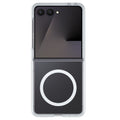OtterBox Thin Flex Magnets Samsung Galaxy Z Flip8 5G (6.9') Case Clear - (77-000593), Antimicrobial, DROP+ Military Standard, 7 Years Warranty