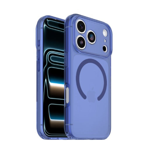 OtterBox Lumen Clear Apple  iPhone 18 Pro Max  / iPhone 17 Pro Max (6.9')  Case Tranlucent Blue- (77-001155), Drop+ 3X Military Standard,7 Years W