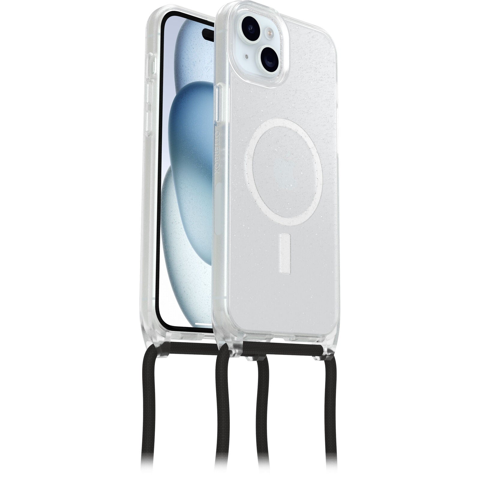 OtterBox React Necklace MagSafe Apple iPhone 15 Plus / iPhone 14 Plus (6.7") Case Stardust - (77-93583),DROP+ Military Standard,7 Years Warranty