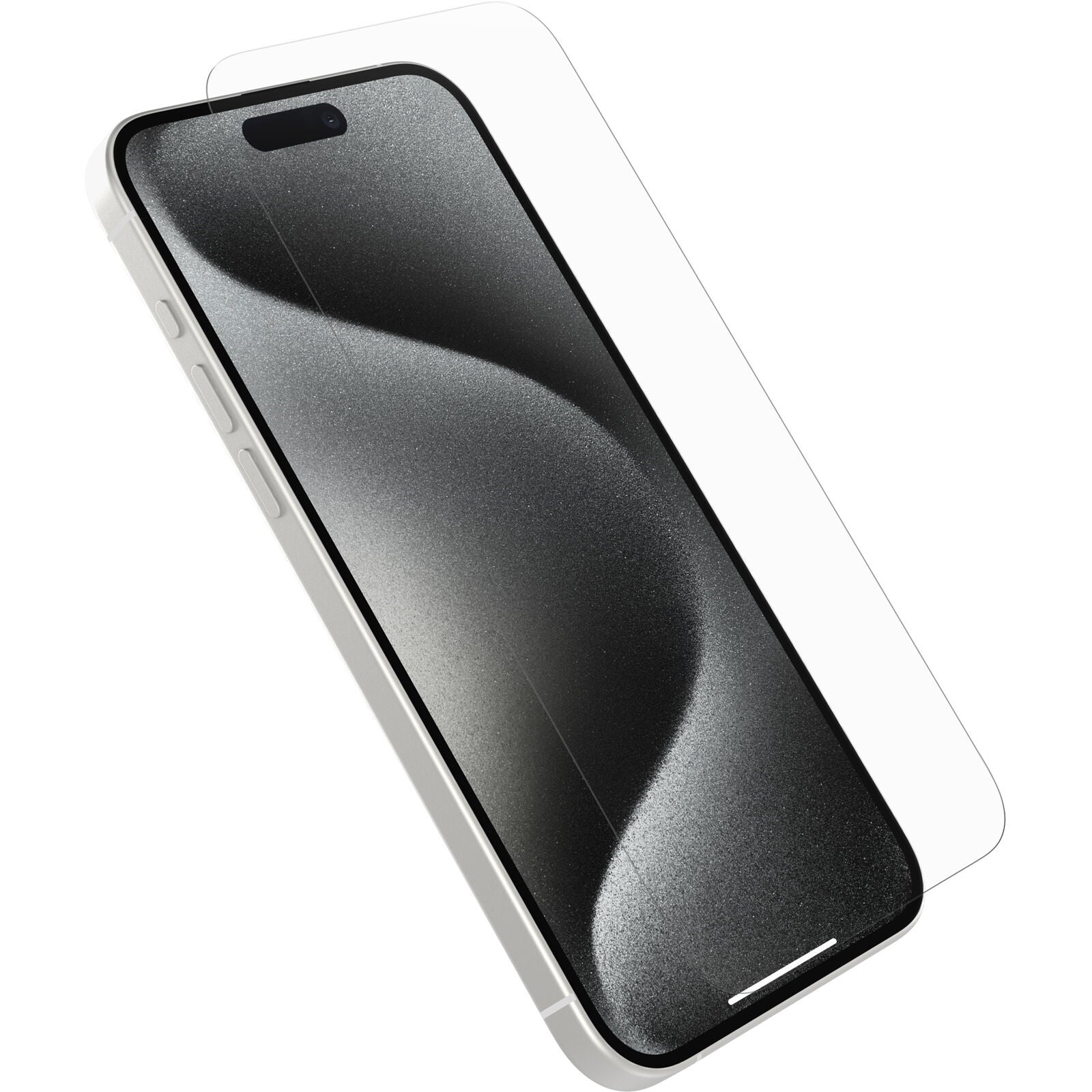 OtterBox Glass Apple iPhone 15 Pro Max (6.7") Screen Protector Clear - (77-93931), Drop Protection, Anti-Scratch, Flawless Touch,2 Years Warranty
