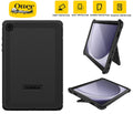OtterBox Defender Samsung Galaxy Tab A9+ (11") Case -Black(77-95006),DROP+ 2X Military Standard,Multi-Layer,Port covers,7 Years Warranty