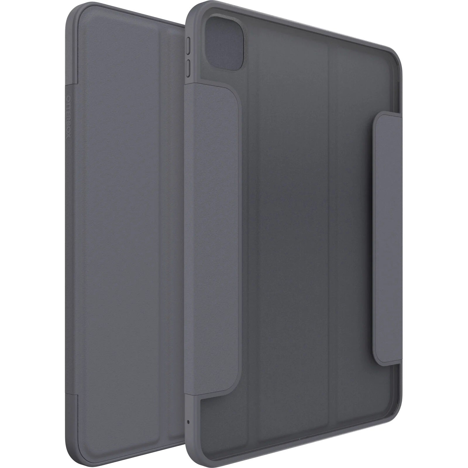 OtterBox Symmetry Folio Apple iPad Pro (11") (M5/M4) (6th/5th Gen) Case Thunderstorm (Clear/Dark Grey) - (77-95257), Pencil Storage, 7 Years Warranty