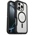 OtterBox Defender XT MagSafe Apple iPhone 16 Pro (6.3") Case Clear/Black - (77-96112), DROP+ 7X Military Standard,Multi-Layer, 7 Years Warranty
