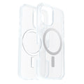 OtterBox React MagSafe Apple iPhone 16 (6.1") Case Clear - (77-96245),DROP+ Military Standard,Hard Case with Soft Grip Edges,7 Years Warranty