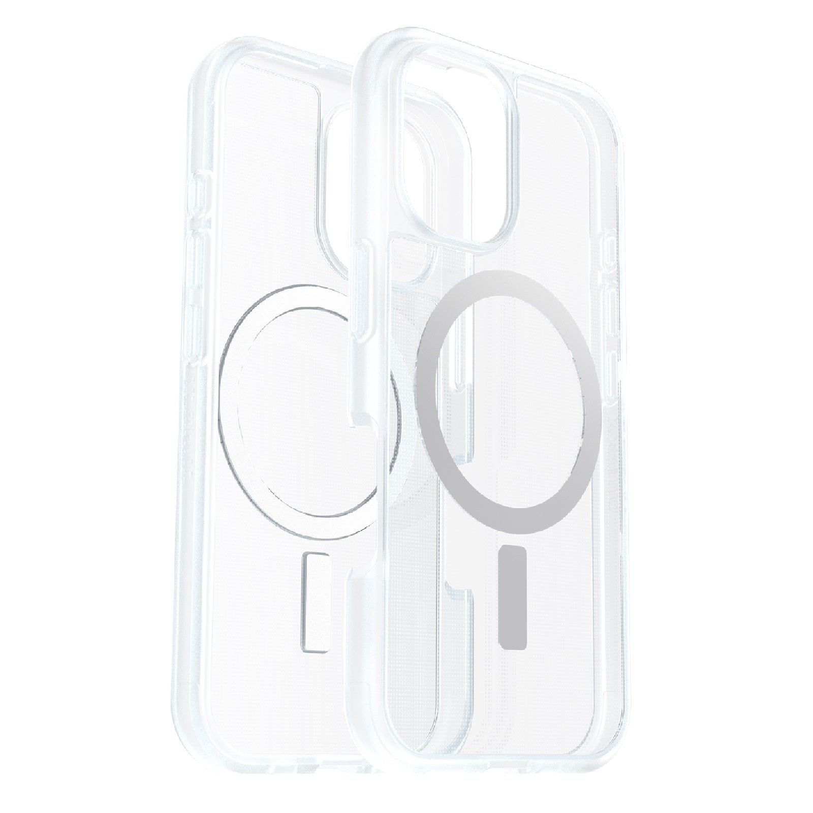 OtterBox React MagSafe Apple iPhone 16 (6.1") Case Clear - (77-96245),DROP+ Military Standard,Hard Case with Soft Grip Edges,7 Years Warranty