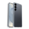 OtterBox React Samsung Galaxy S25 5G (6.2") Case Clear - (77-97378), DROP+ Military Standard, Antimicrobial, Hard Case, Soft Grip, 7 Years Warranty