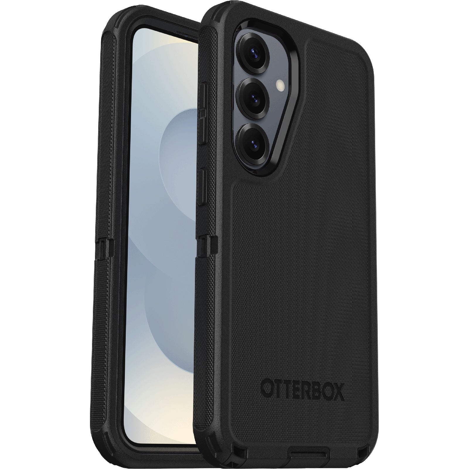 OtterBox Defender Samsung Galaxy S25+ 5G / Galaxy S24+ 5G (6.7") Case Black - (77-97418), DROP+ 7X Military Standard, 7 Years Warranty