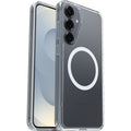 OtterBox Symmetry Clear Magnets Samsung Galaxy S25+ 5G (6.7") Case Clear - (77-97464), DROP+ 3X Military Standard, Raised Edges, 7 Years Warranty