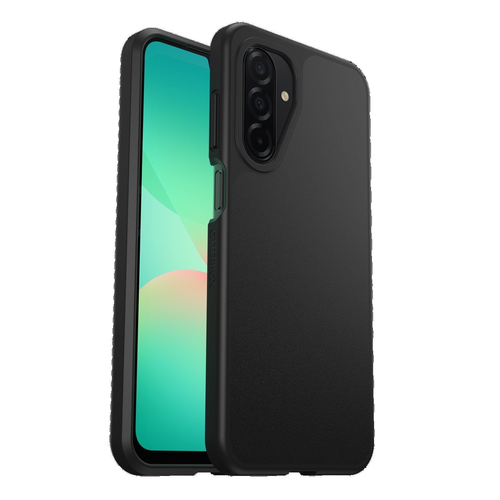 OtterBox React Samsung Galaxy A26 5G (6.7") Case Black - (77-97662)),Antimicrobial,DROP+ Military Standard,Raised Edges,7 Years Warranty