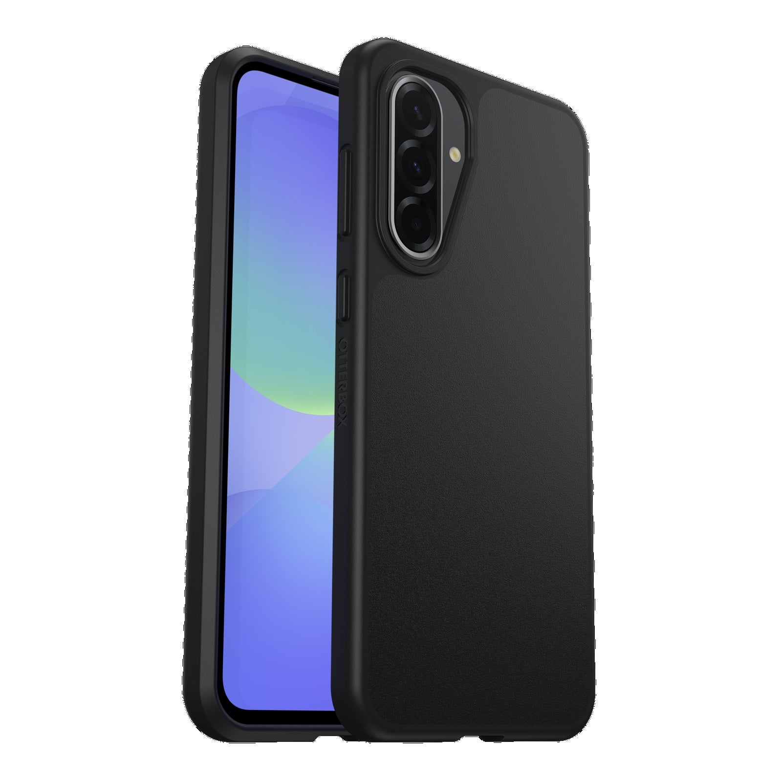 OtterBox React Samsung Galaxy A36 5G (6.7") Case Black - (77-97780),Antimicrobial,DROP+ Military Standard,Raised Edges,7 Years Warranty