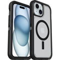 OtterBox Defender XT Clear MagSafe Apple iPhone 17e/  iPhone 16e/ iPhone 15/ iPhone 14/ iPhone 13 (6.1") Case Dark Side (Clear/Black),7 Years Warranty