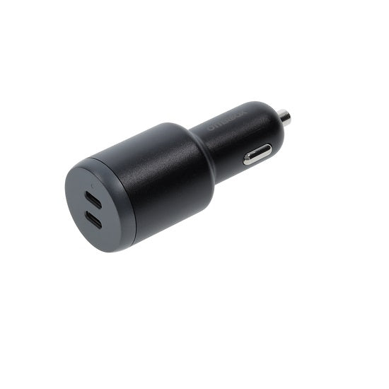 OtterBox 100W Dual Port Standard Fast Car Charger - Black (77-98237), 2 USB-C, Smart  Compact design, Hassle-Free, 2 Years Warranty
