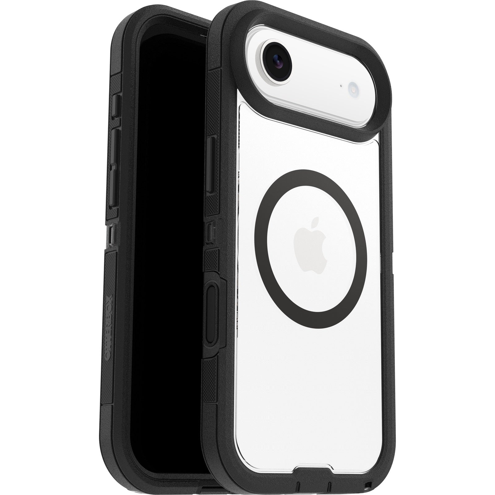 OtterBox Defender Pro XT MagSafe Apple iPhone Air (6.5") Dark Side (Clear / Black) - (77-98498), DROP+ 7X Military Standard, 7 Years Warranty