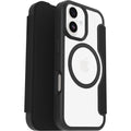 OtterBox React Folio MagSafe Apple iPhone 17 (6.3") Case Black Crystal (Clear/Black) - (77-98586), DROP+ Military Standard, 7 Years Warranty