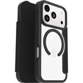 OtterBox React Folio MagSafe Apple iPhone 17 Pro (6.3") Case Black Crystal (Clear/Black) - (77-98588), DROP+ Military Standard, 7 Years Warranty