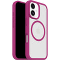 OtterBox React MagSafe Apple iPhone 17 (6.3") Case Rose Crystal (Pink/Clear) - (77-98594),DROP+ Military Standard,Raised Edges,7 Years Warranty