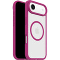 OtterBox React MagSafe Apple iPhone Air (6.5") Case Rose Crystal (Pink/Clear) - (77-98614),DROP+ Military Standard,Raised Edges,7 Years Warranty