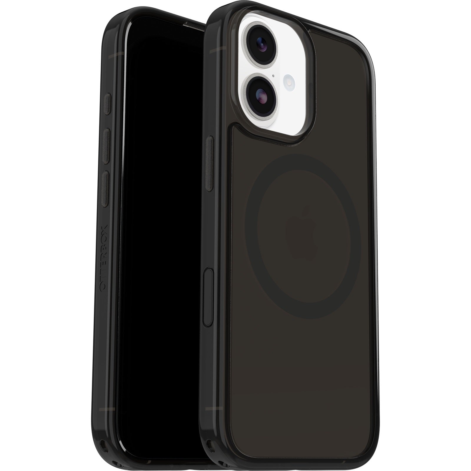 OtterBox Symmetry Clear MagSafe Apple iPhone 17 (6.3") Case Black Mist (Clear/Black) - (77-98801), DROP+ 3X Military Standard,  7 Years Warranty