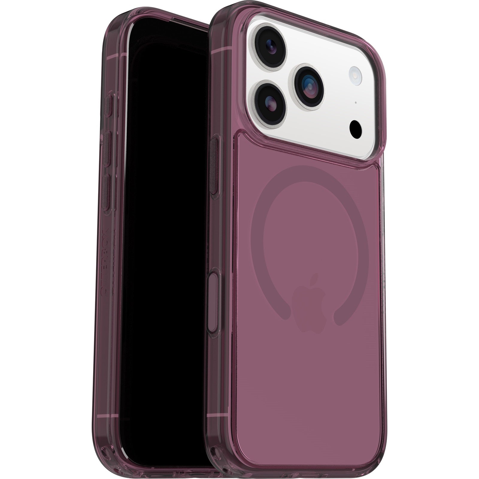 OtterBox Symmetry Clear MagSafe Apple iPhone 17 Pro (6.3") Case Purple Mystery (Clear) - (77-98847), DROP+ 3X Military Standard, 7 Years Warranty