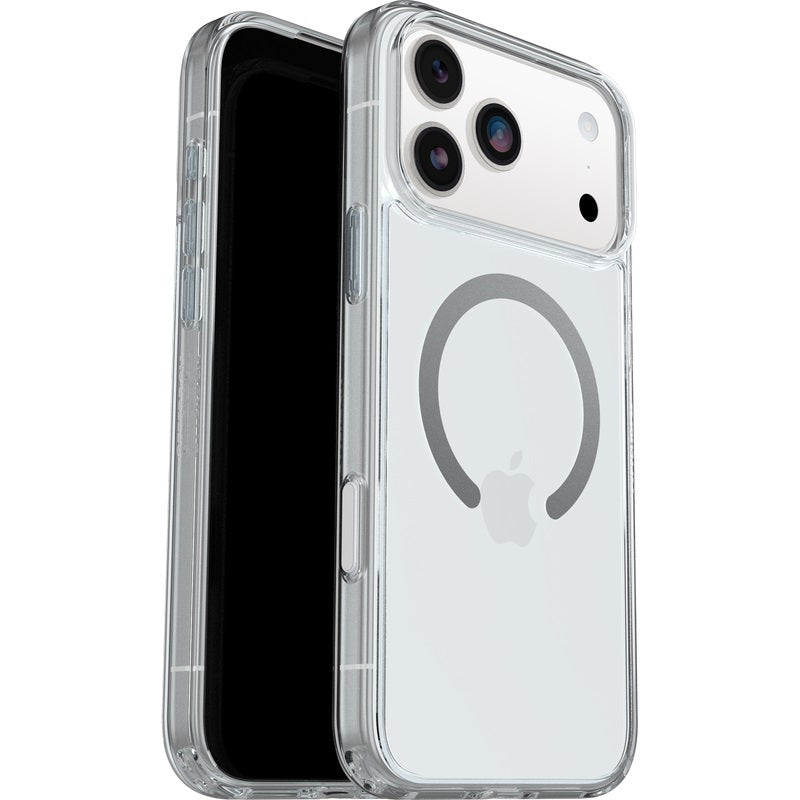 OtterBox Symmetry Clear MagSafe Apple iPhone 17 Pro Max (6.9") Case Clear - (77-98856), DROP+ 3X Military Standard, Raised Edges, 7 Years Warranty