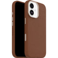 OtterBox Symmetry Cactus Leather MagSafe Apple iPhone 17 (6.3") Case Desert Saddle (Brown) - (77-99017), DROP+ 3X Military Standard, 7 Years Warranty