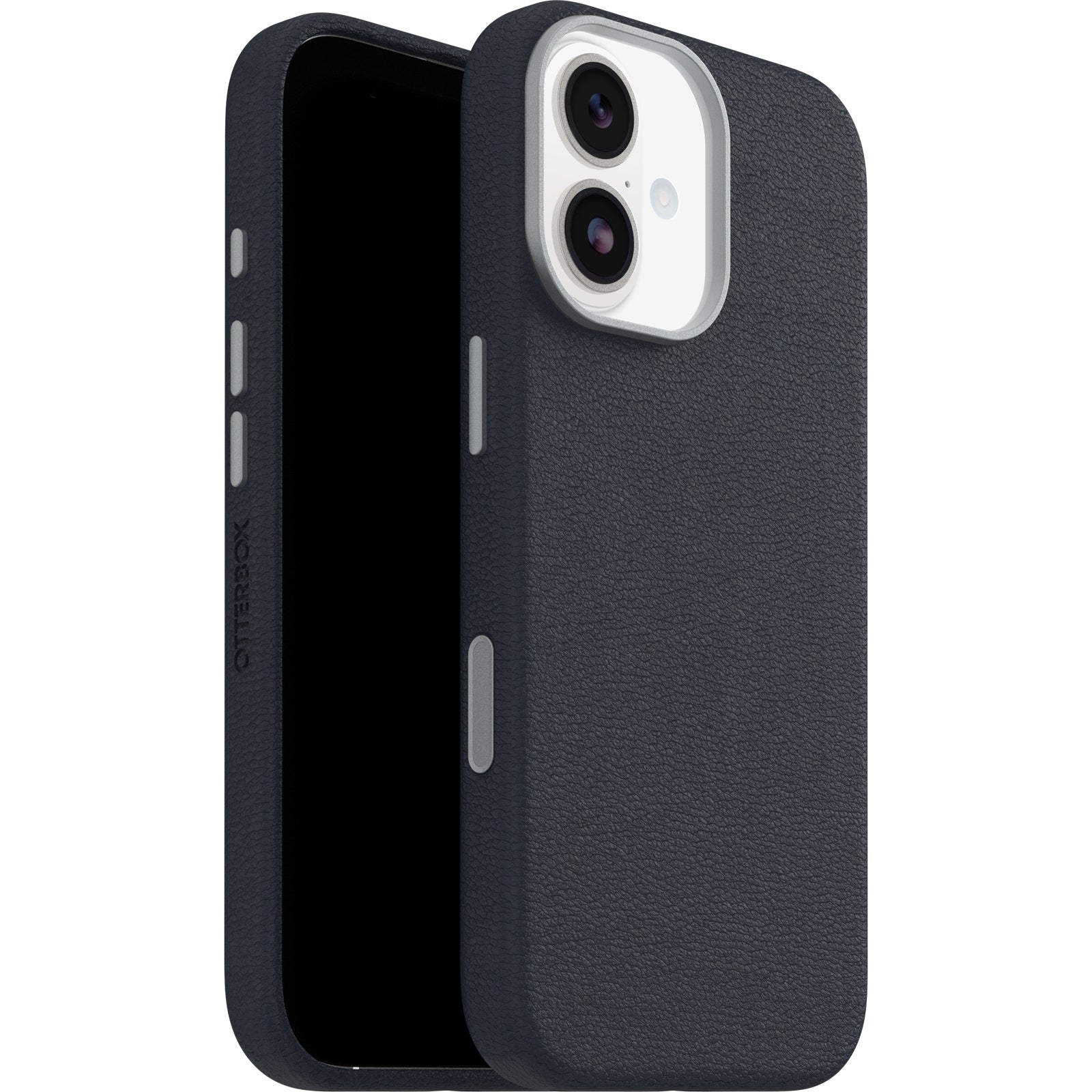 OtterBox Symmetry Cactus Leather MagSafe Apple iPhone 17 (6.3") Case Blue Sentiment - (77-99021), DROP+ 3X Military Standard, 7 Years Warranty