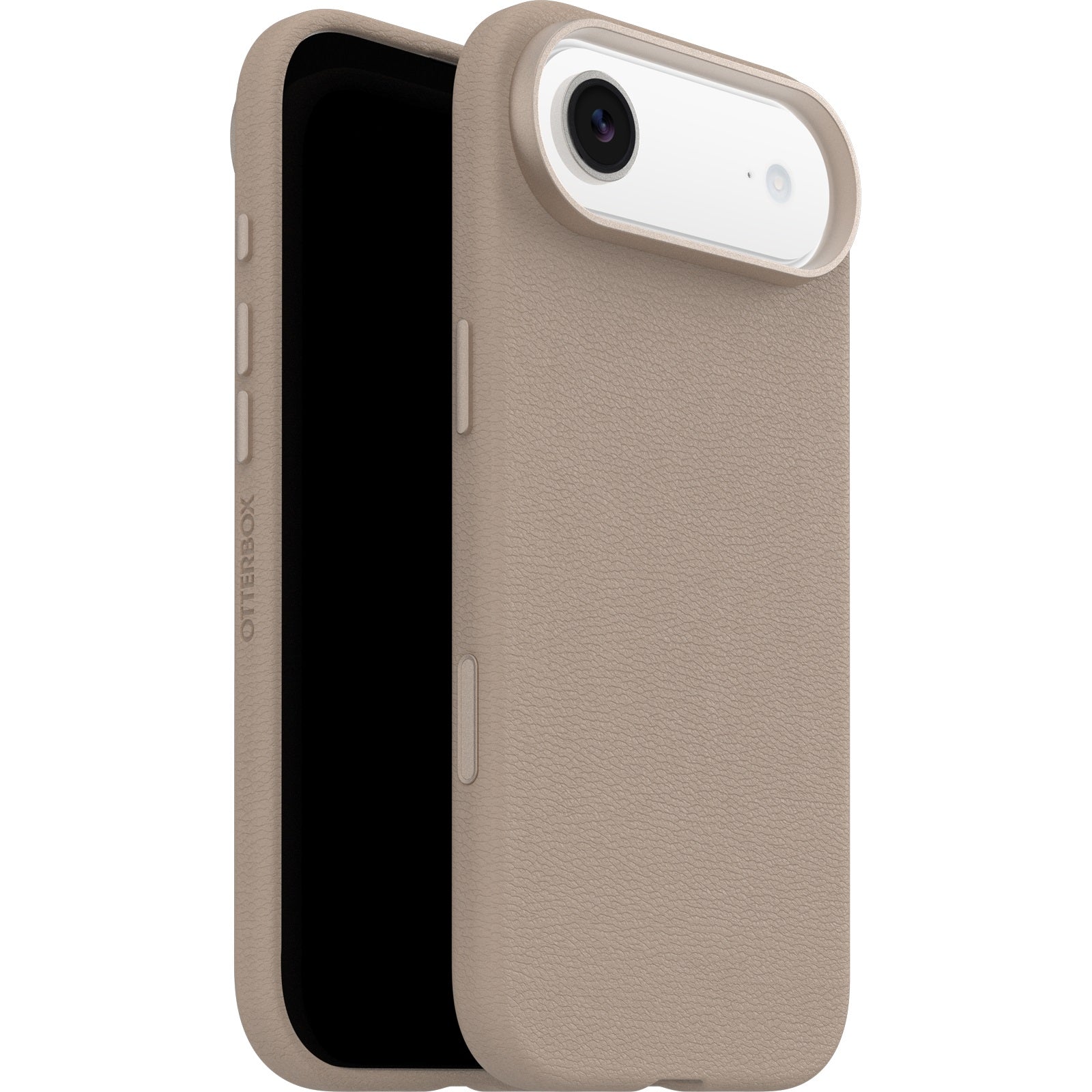 OtterBox Symmetry Cactus Leather MagSafe Apple iPhone Air (6.5") Case Grey Comfort (Biege) - (77-99041),DROP+ 3X Military Standard,7 Years Warranty