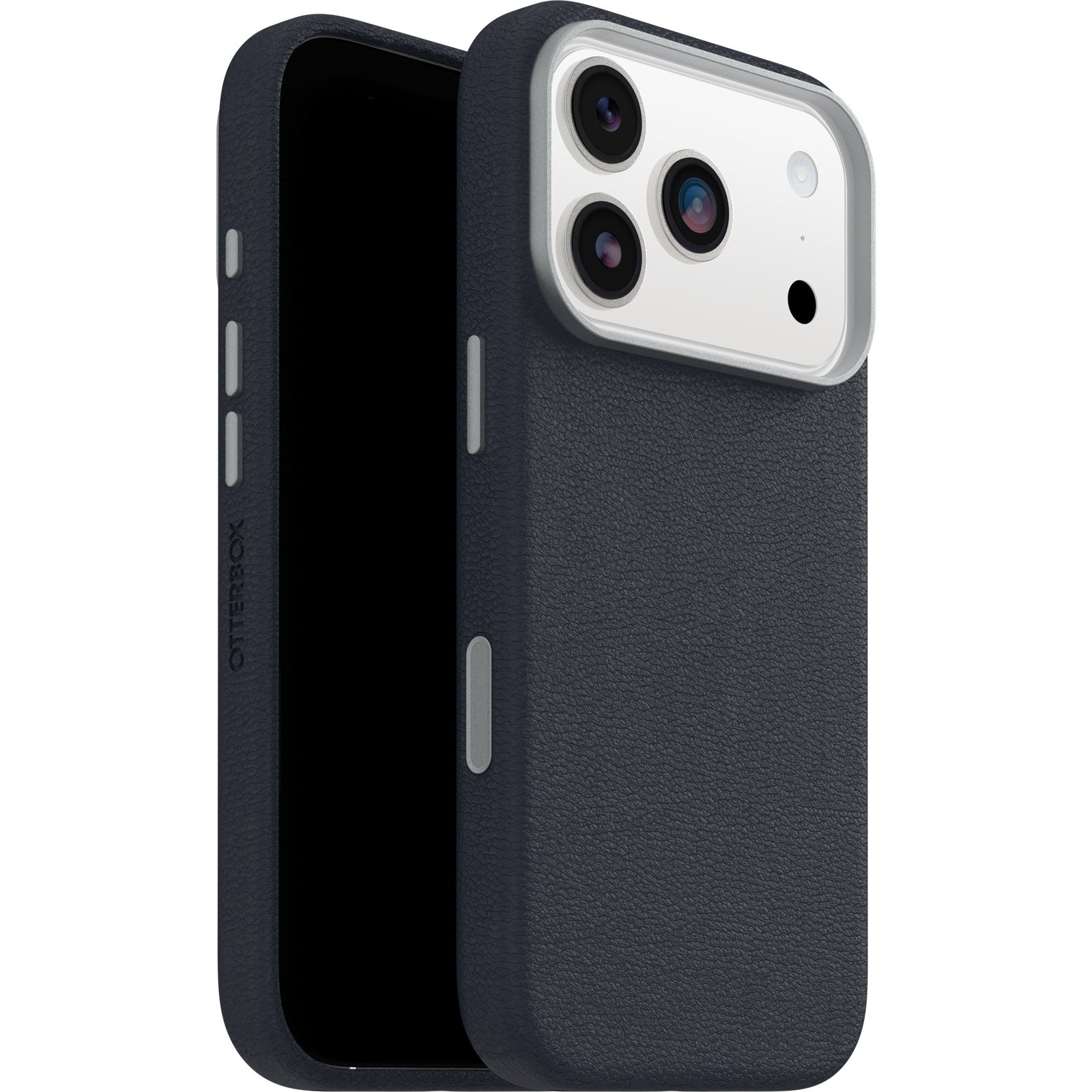OtterBox Symmetry Cactus Leather MagSafe Apple iPhone 17 Pro (6.3") Case Blue Sentiment - (77-99053), DROP+ 3X Military Standard, 7 Years Warranty
