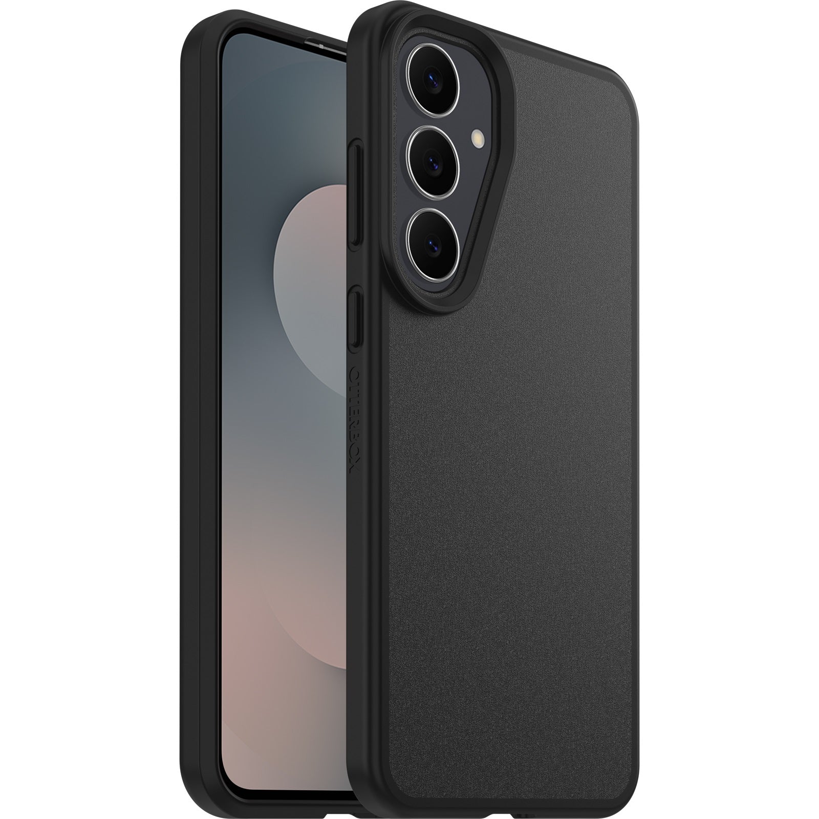 OtterBox React Samsung Galaxy S25 FE 5G (6.7") Case Black - (77-99261),Antimicrobial,DROP+ Military Standard,Raised Edges,7 Years Warranty